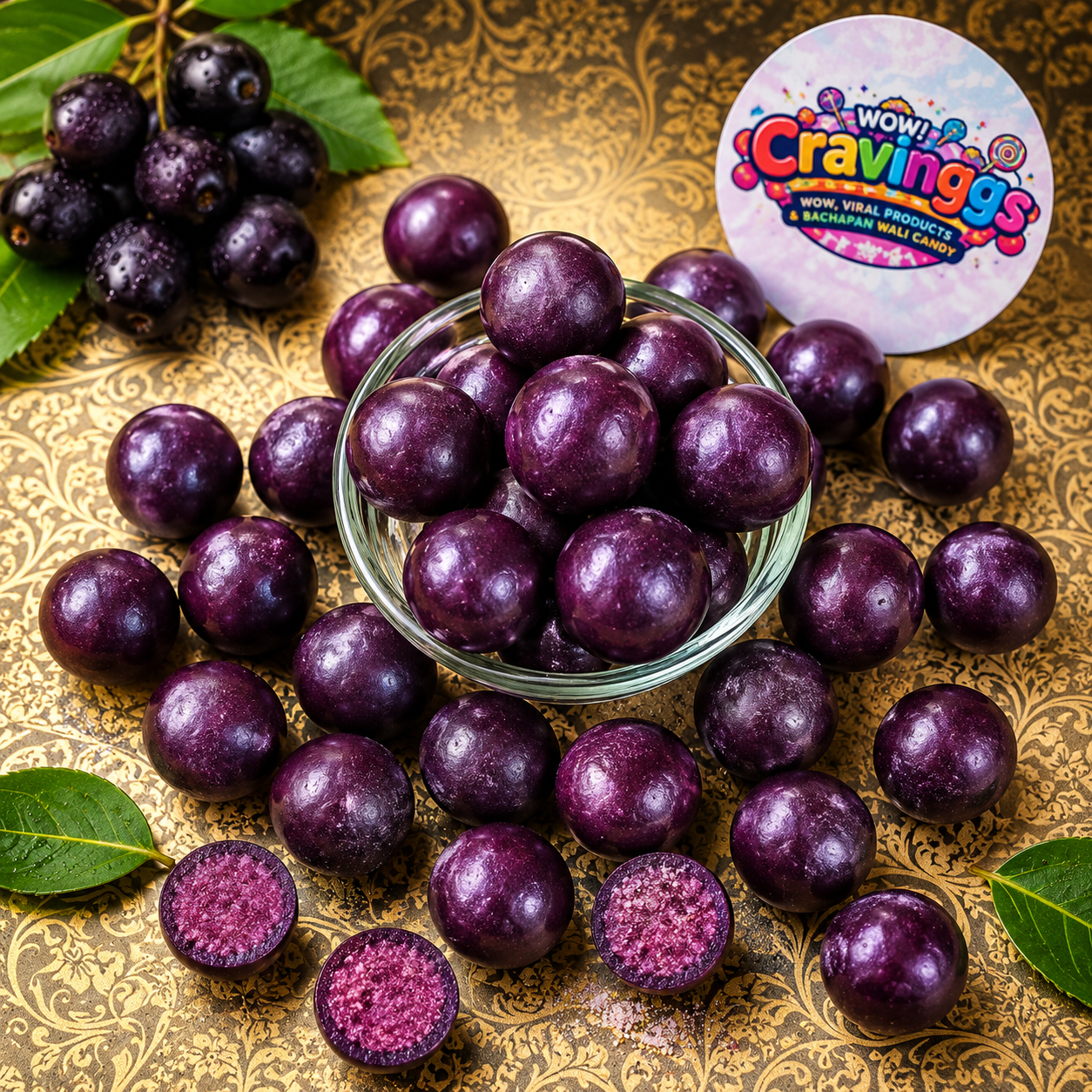 Chaka Chak Ber Churan Gola | 50 Pcs | Cravinggs