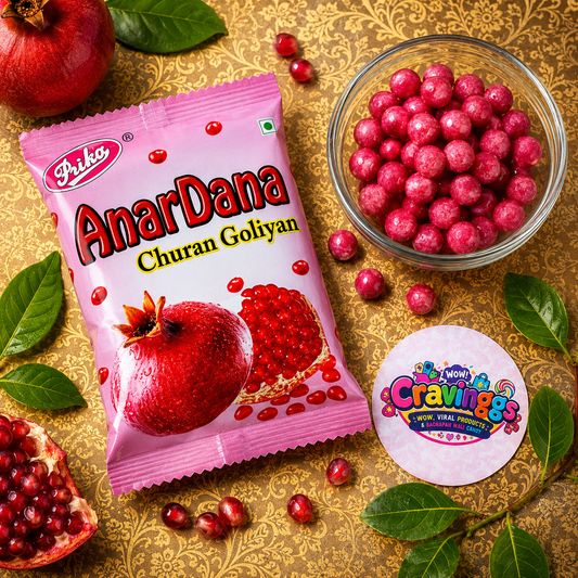 Anardana Goliyan Big Pouch | Pack of 10U * 18g | Cravinggs