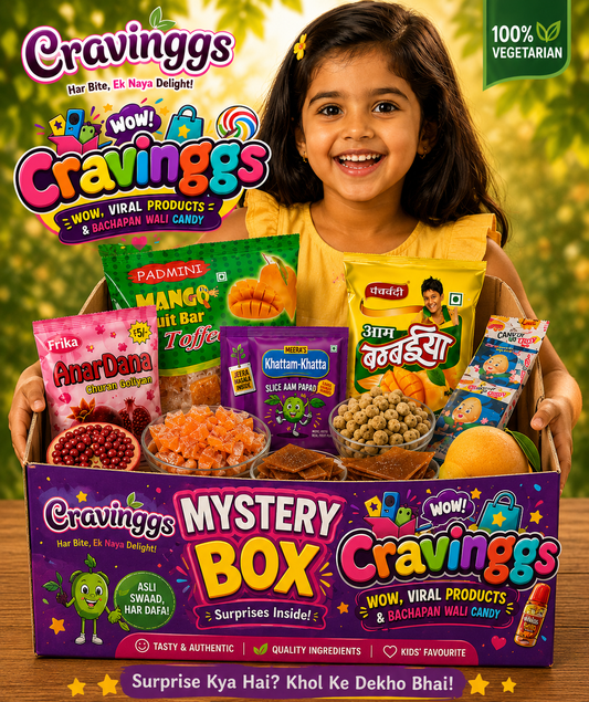 Bachpan Candy Mystery Box | One Month Pitaara | Cravinggs