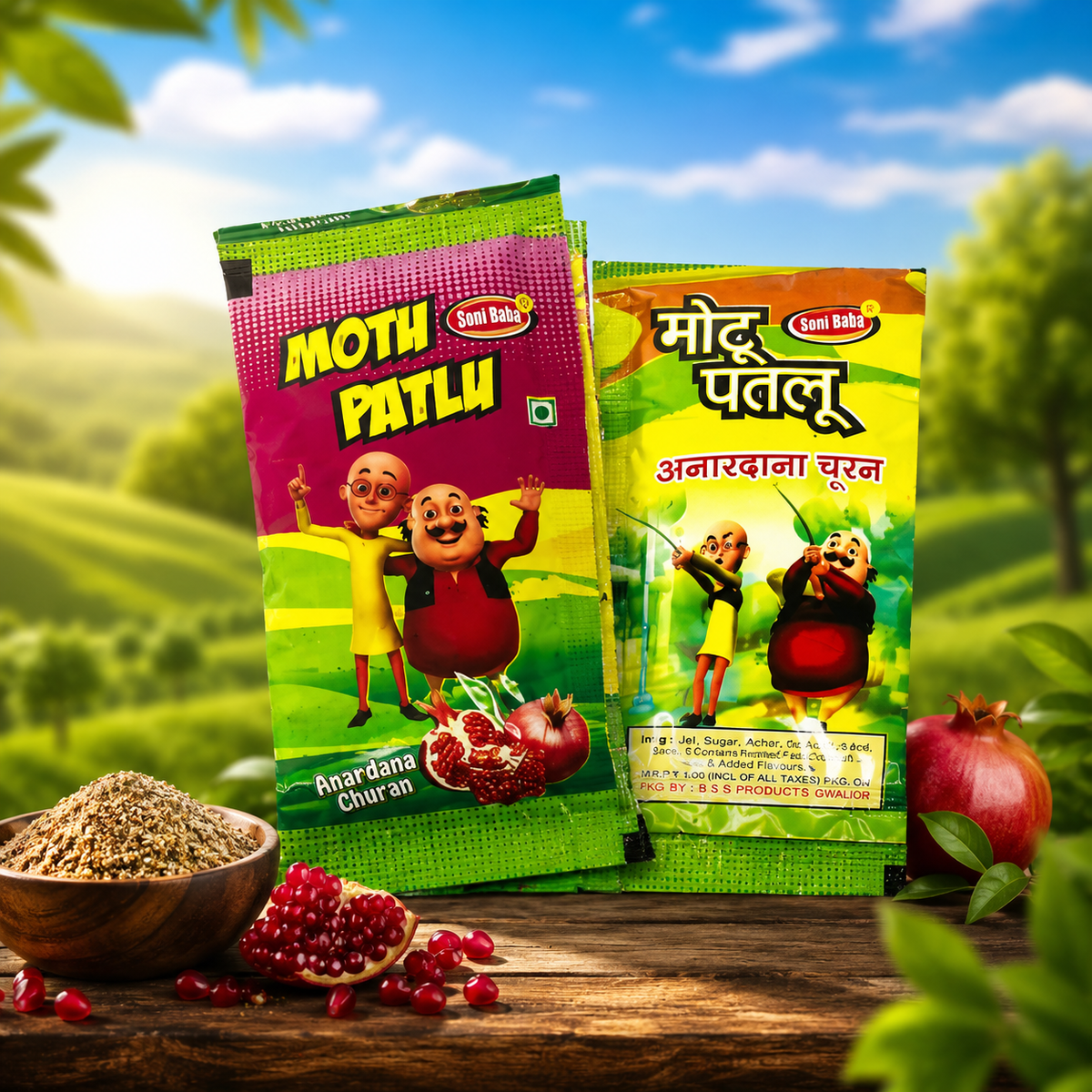 Moto Patlu Anaardana Churan | Pack of 30 |Cravinggs