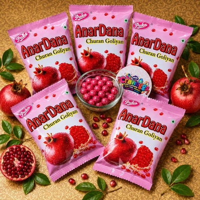 Anardana Goliyan Big Pouch | Pack of 10U * 18g | Cravinggs