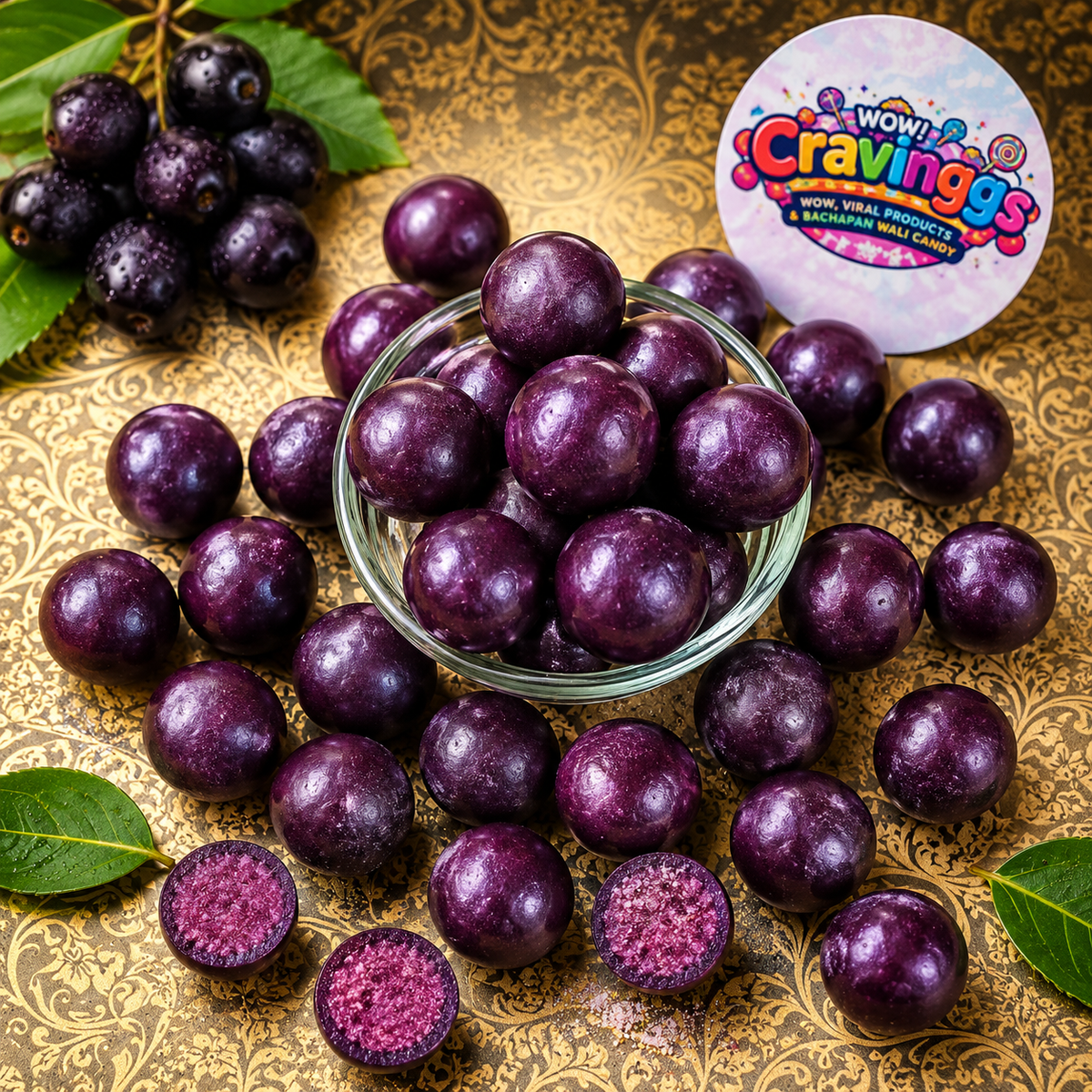 Chaka Chak Ber Churan Gola | 50 Pcs | Cravinggs