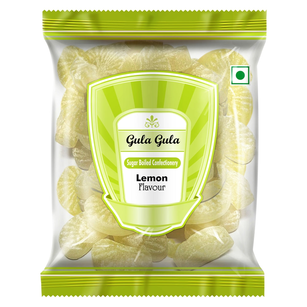 Gula Gula Candy |Lemon Flavour | 100 g | Cravinggs