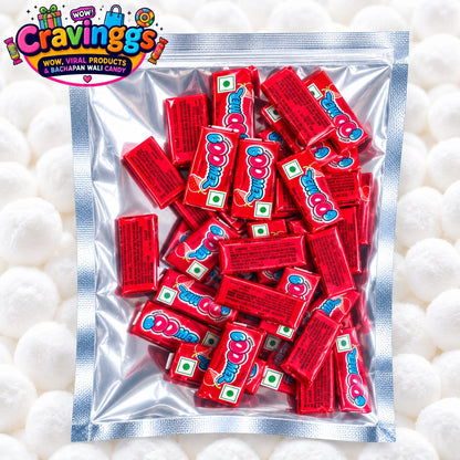 Boomer Strawberry Flavour | Pack of 40 Pcs | Cravinggs