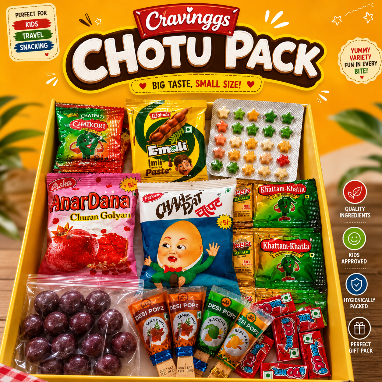 Chotu Pack | Pack of 2 | Cravinggs
